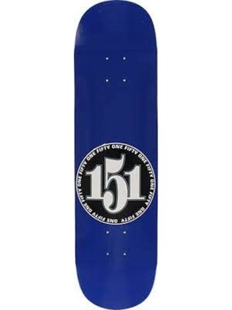 151 151 Team Numbers Deck Blue
