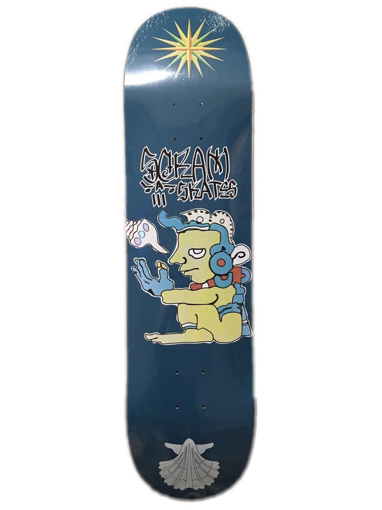 Scram Scram Clam Popsicle Deck Blue