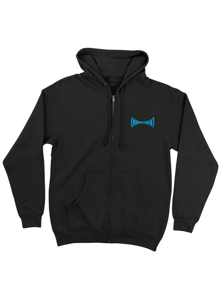 Independent Independent Tile Span Zip Hoodie Black