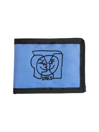 Krooked Krooked Wallet Moon Smile  Blue