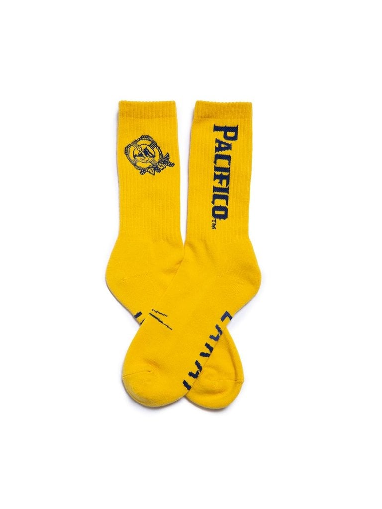 Lakai Lakai Pacifico Yellow/ Navy Socks