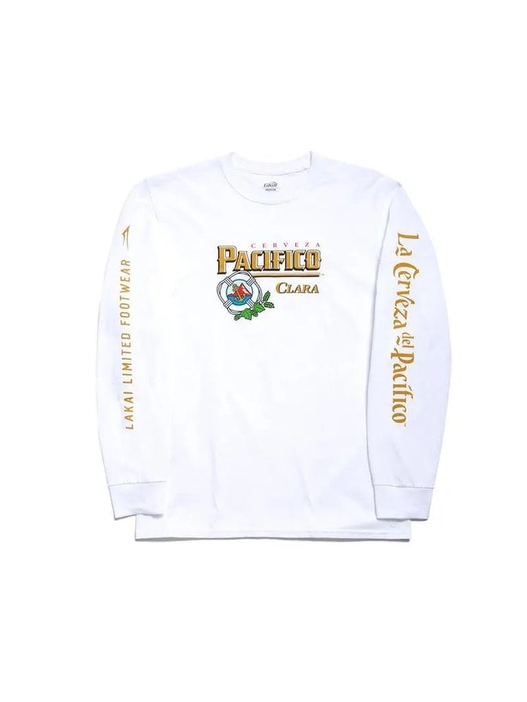 Lakai Lakai Pacifico White Longsleeve T-Shirt