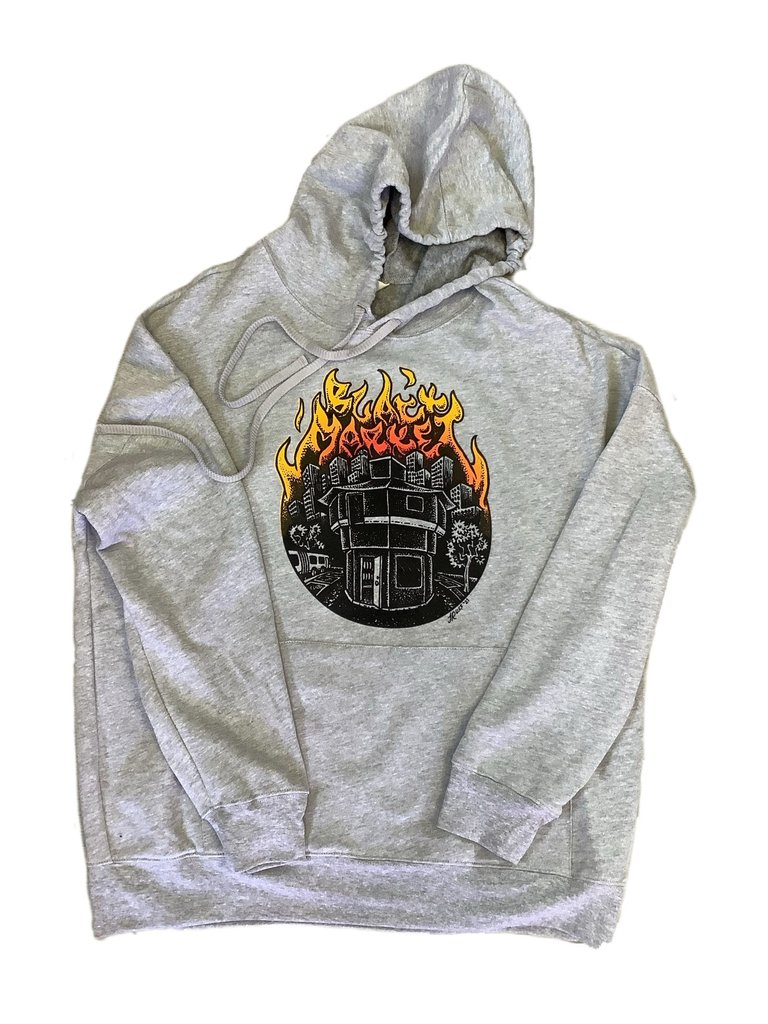 Black Market Downtown Shop Hoodie Heather Grey