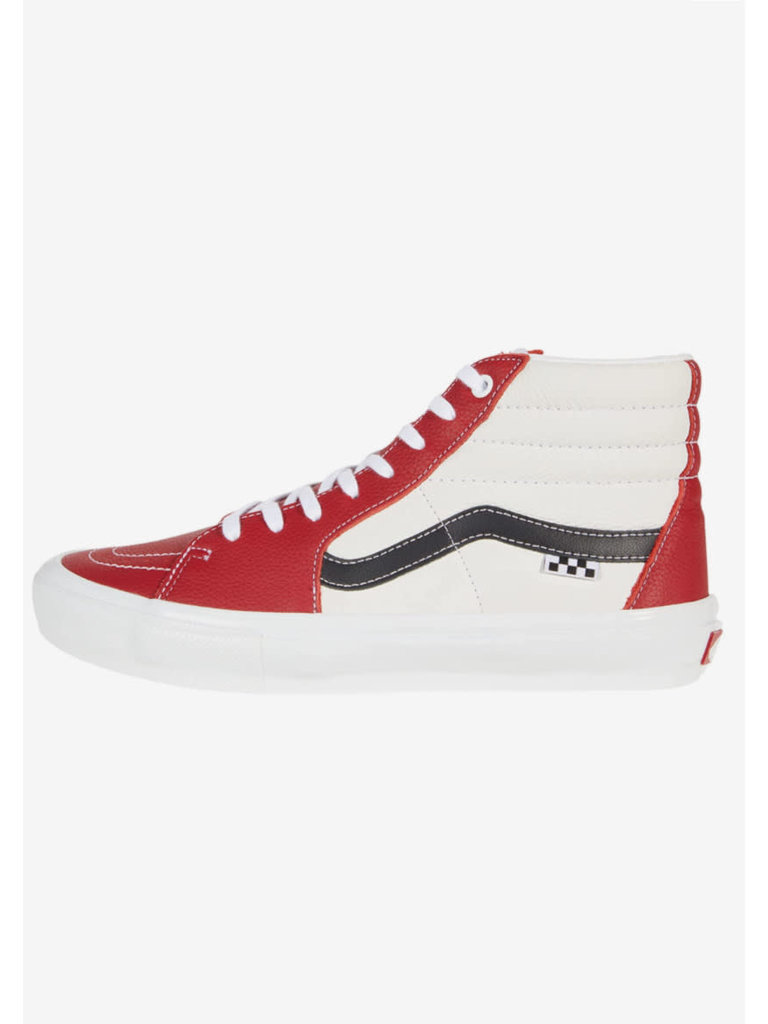 Vans Vans Skate Sk8-Hi Sport Leather Chili Pepper/White