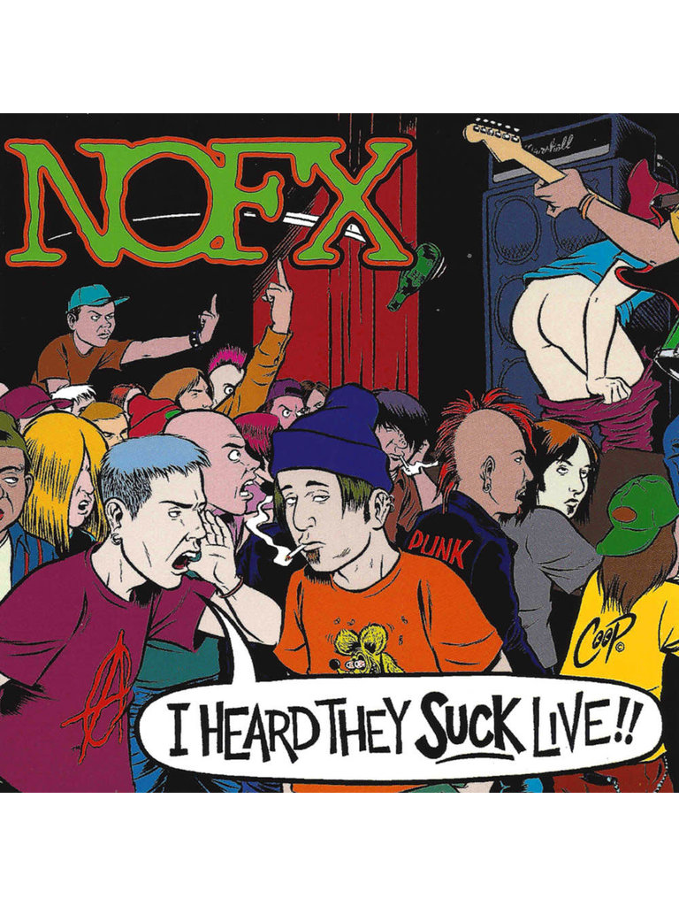 NOFX “I Heard They Suck Live ” LP