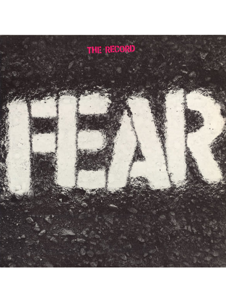 FEAR “Fear The Record” LP