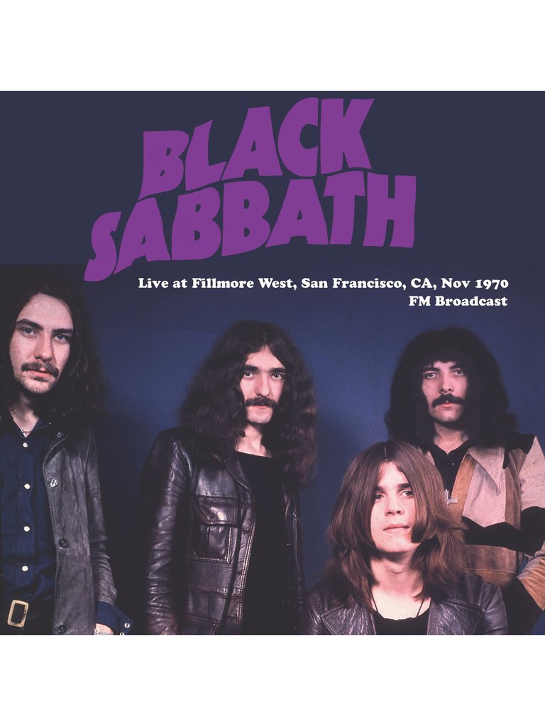Black Sabbath “Live at Fillmore West SF 1970”