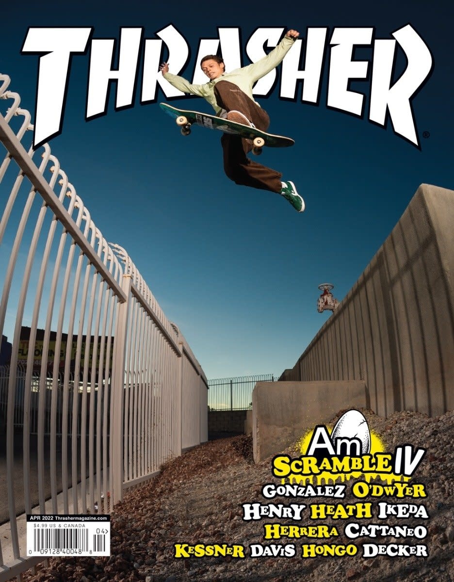 Thrasher Thrasher Magazine April 2022 #501 - Black Market Skates