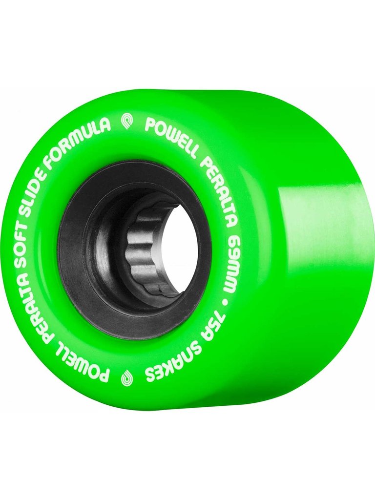 Powell Peralta Powell Peralta Snakes Green 69mm 75a Soft Slide Formula Wheels
