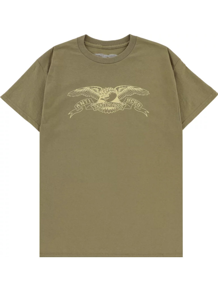 Anti Hero Anti Hero Basic Eagle Tee Safari Green