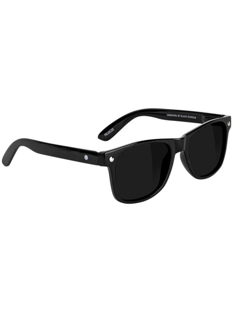 Glassy Glassy Sunglasses Leonard Polarized - Black