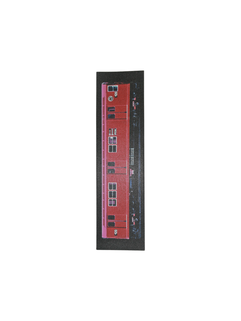 Meericle MFG Grip Tape Sheet 9in x 33in - 0013 Redbird NYC Subway Car