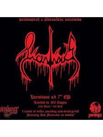 Licentious - S/T 7”