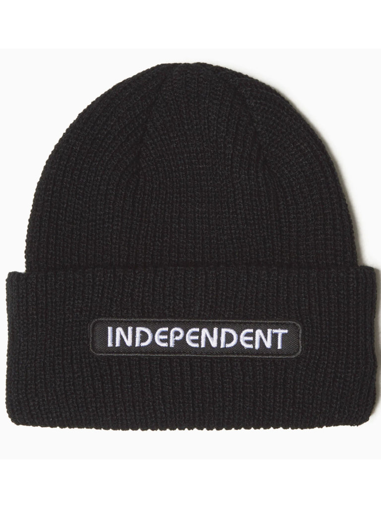 Independent Independent Groundwork Beanie Long Shoreman Hat Black