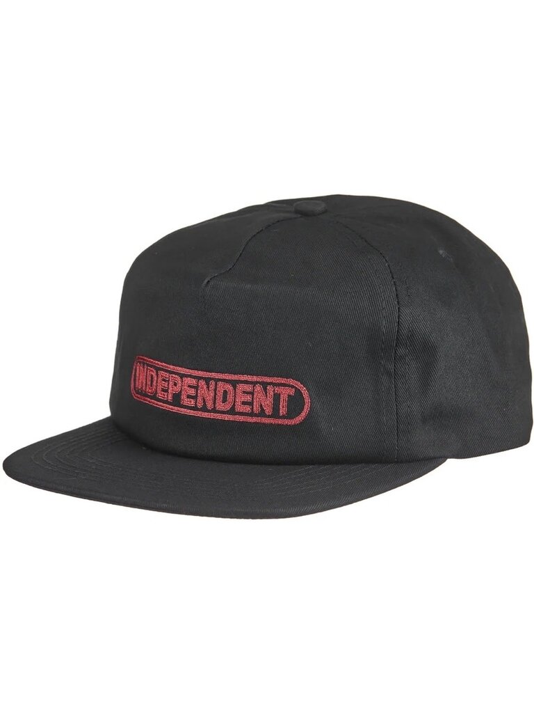 Independent Independent Baseplate Snapback Hat Black