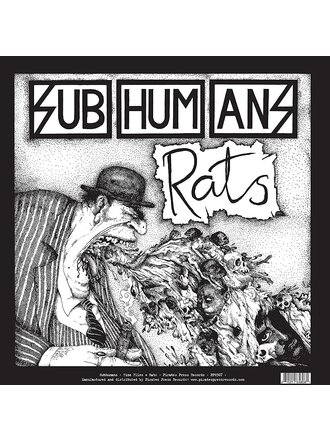 Subhumans Time Flies/Rats LP