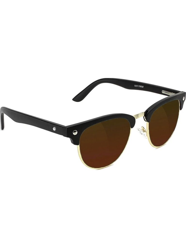 Glassy Glassy Sunglasses Morrison Polarized -Black/Brown Lens