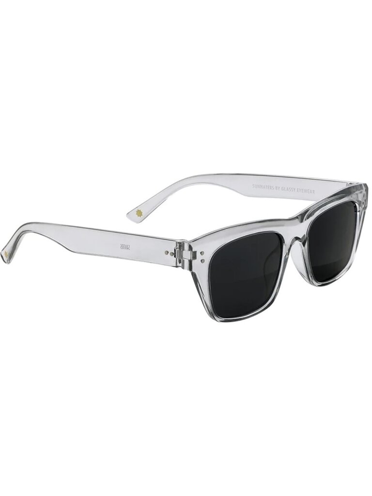 Glassy Glassy Sunglasses Santos Polarized- Clear