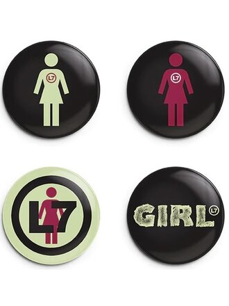 Girl Girl Skateboards L7 Pin set