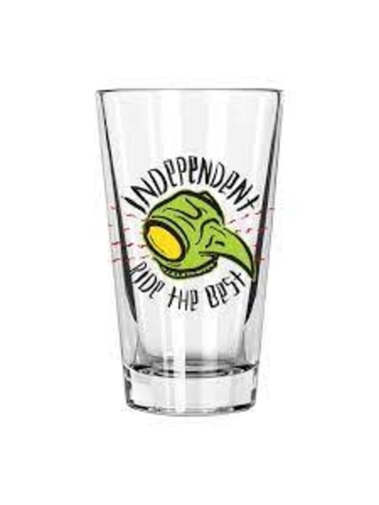 Independent Independent Hawk Transmission Pint Glass Clear