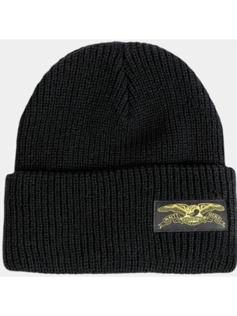 Anti Hero Anti Hero Beanie Stock Eagle Cuff Black/Yellow