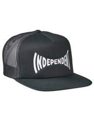 Independent Independent Span Mesh Trucker High Profile Hat Black