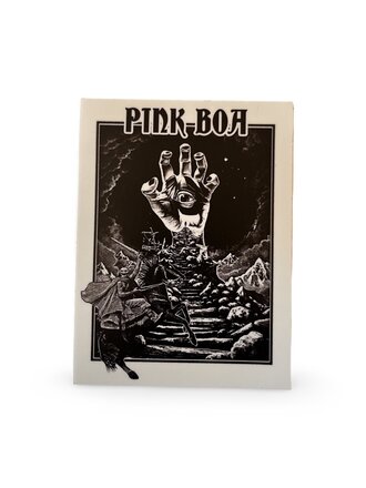 Pink Boa Pink Boa Hand Sticker