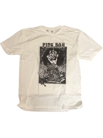 Pink Boa Pink Boa Hand Tee White XL