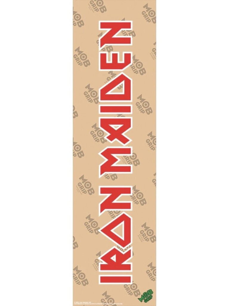 Mob Mob Iron Maiden Clear Grip Tape 9in x 33in Graphic