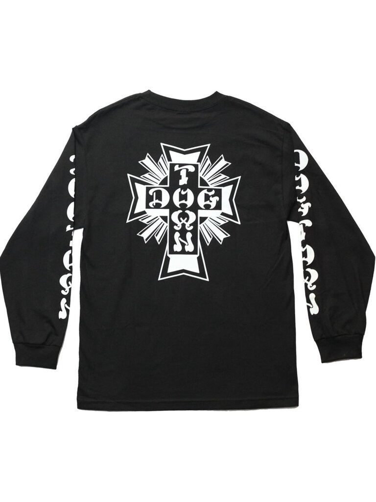 Dogtown Dogtown Cross Logo Long Sleeve Black