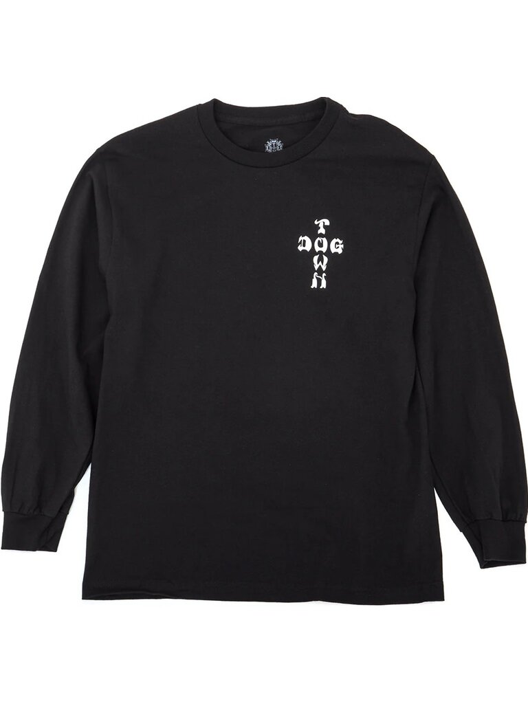 Dogtown Dogtown Cross Logo Long Sleeve Black