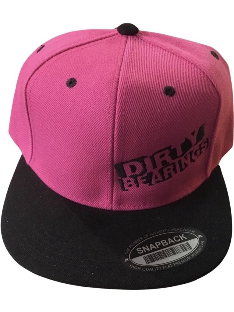 Dirty Dirty Bearings Snapback Hat Pink/Black