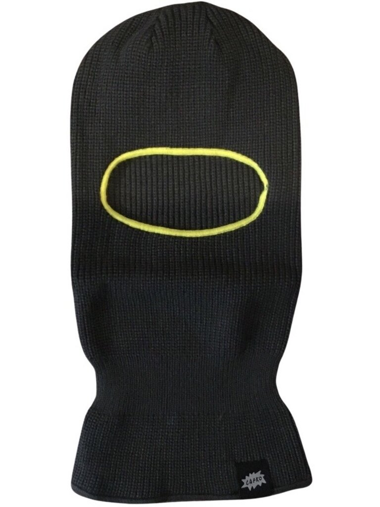 capko Capko The Hunter Face Mask Charcoal/Yellow