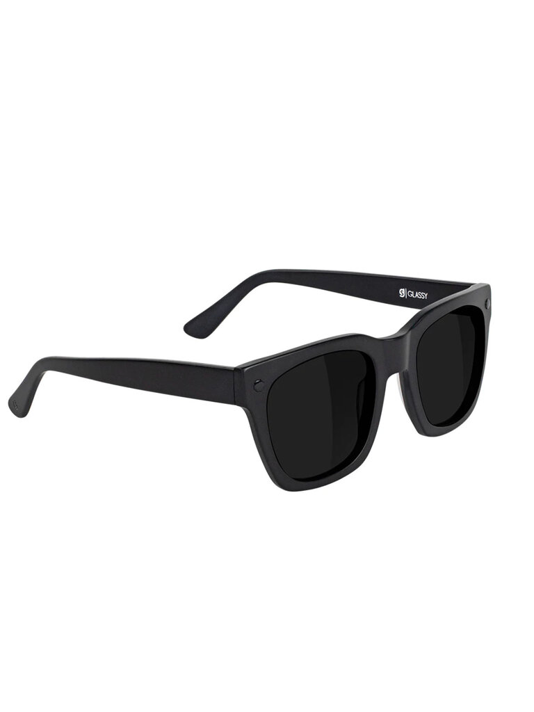 Glassy Glassy Sunglasses Walker Plus Polarized - Matte Black