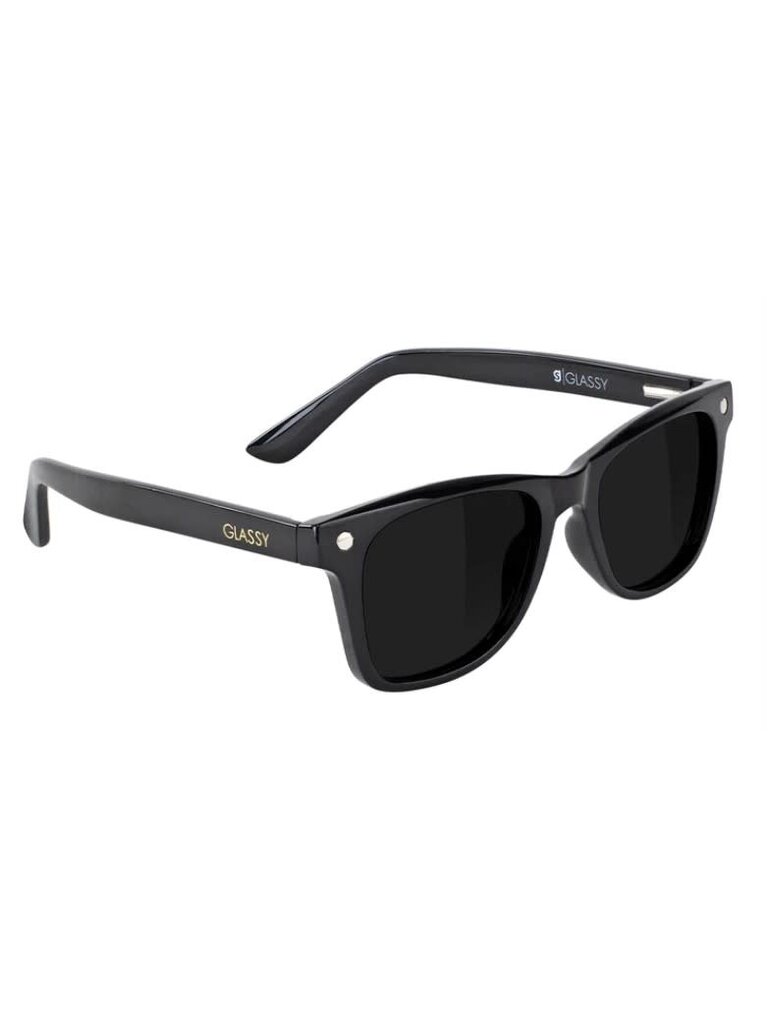 Glassy Glassy Sunglasses Harper Premium Polarized - Black