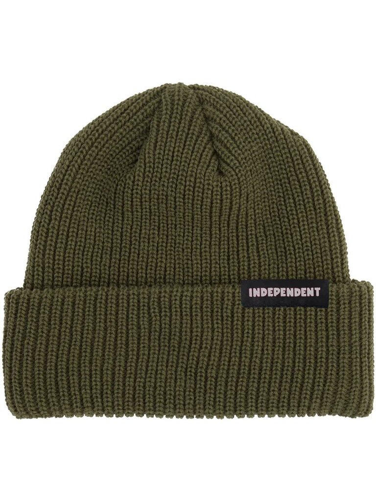Independent Independent Beacon Beanie Long Shoreman Hat Olive