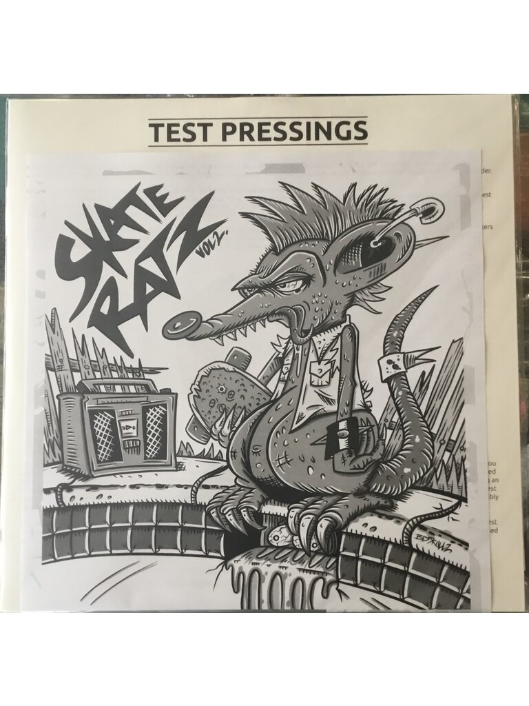 Skate Ratz Volume 2 LP Test Pressing