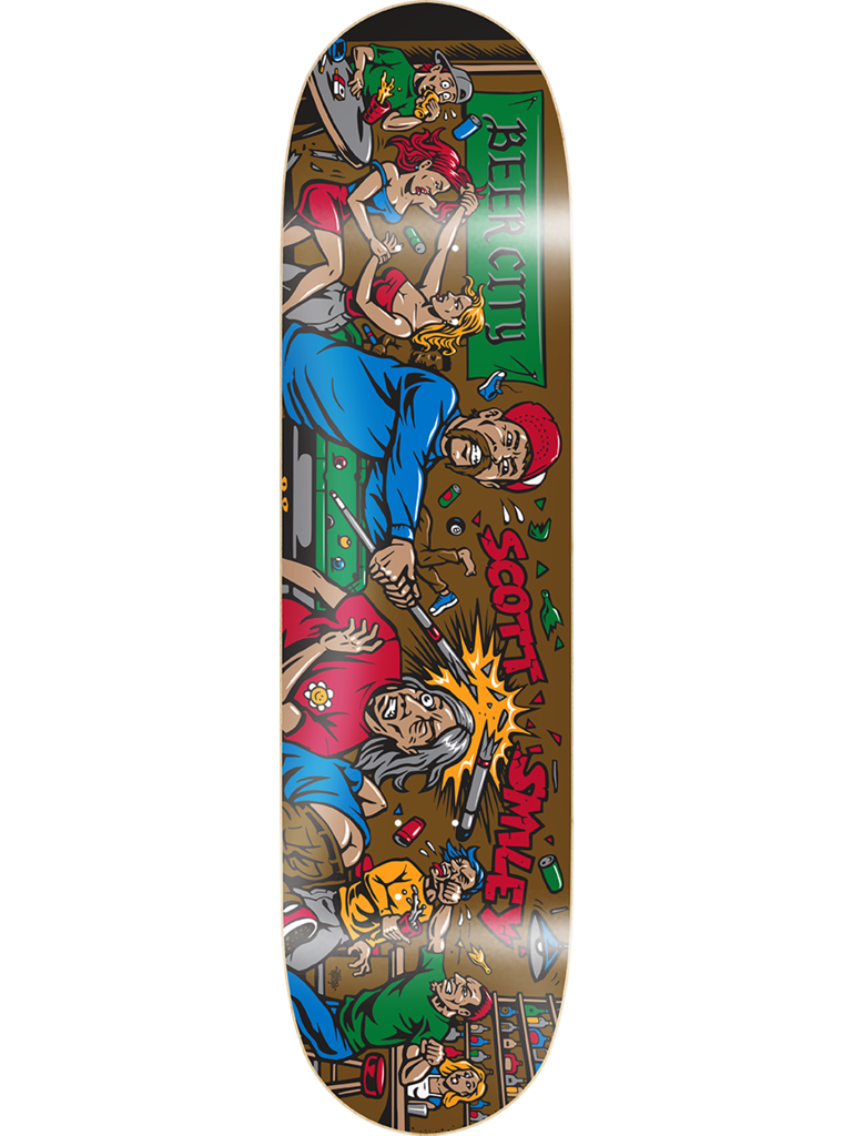 Beer City Beer City Scott Smiley Barfight Deck 8.5