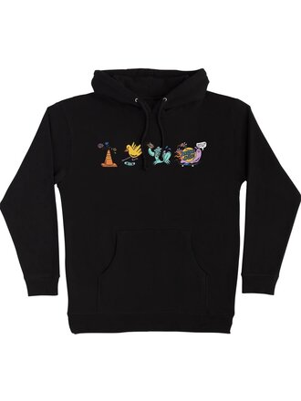 Santa Cruz Santa Cruz Skate Like A Girl Hoodie Black
