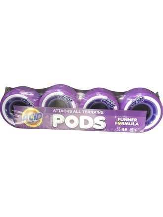 Acid Acid Pods Conical Wheels 55mm 86A Purple