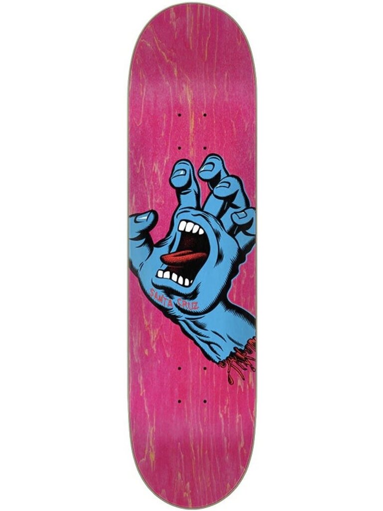 Santa Cruz Santa Cruz Screaming Hand Deck 7.8