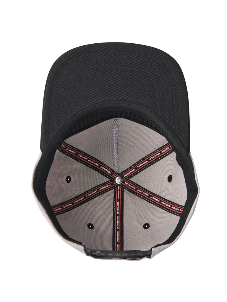 Independent Independent Groundwork Snapback Hat Grey/Black