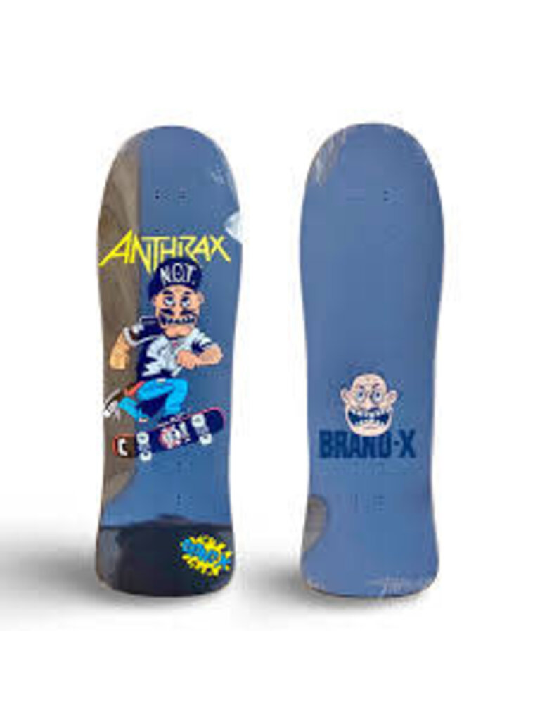 brand x Brand X Anthrax Not Man Pig Shaped Deck 10.0