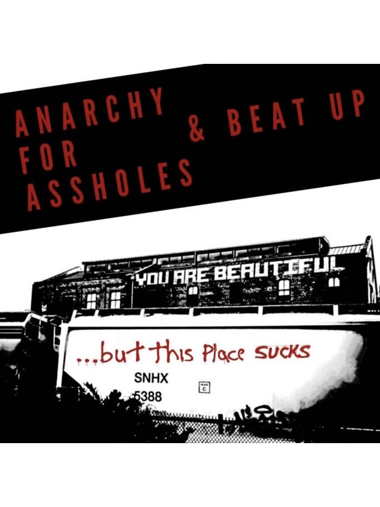 Anarchy For Assholes & Beat Up -  …But This Place Sucks LP