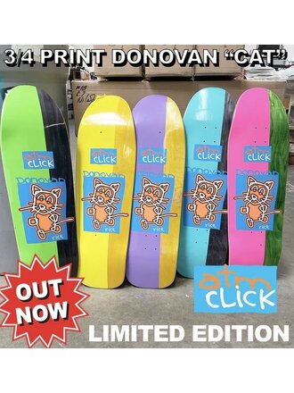 ATM ATM Donovan Rice Cat Deck 10 -3/4  assorted stains