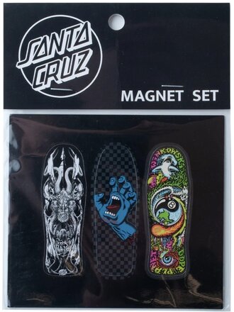 Santa Cruz Santa Cruz Winkowski Series Collectible Santa Cruz Decks Magnets 3 Pack