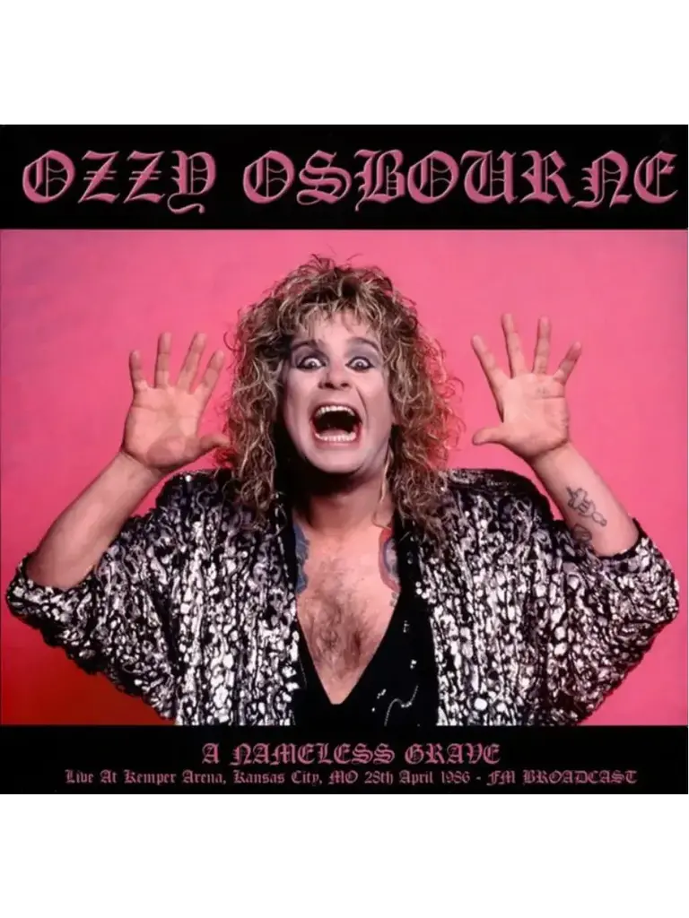 Ozzy Osbourne - A Nameless Grave Live at Kemper Arena, Kansas City, MO LP