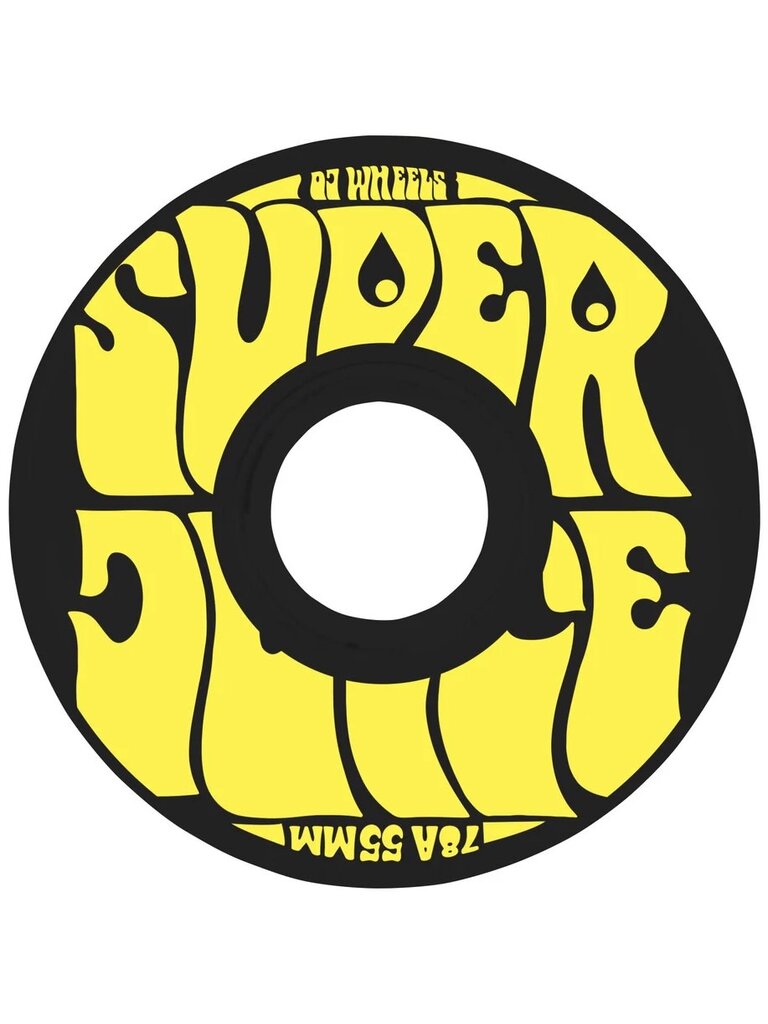 OJ OJ 55mm Super Juice Black/Yellow 78a Wheels