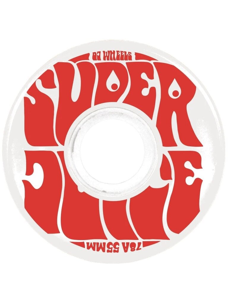 OJ OJ 55mm Super Juice White/Red 78a Wheels