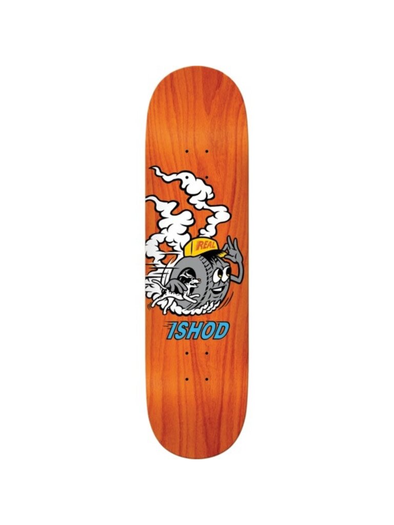 Real Real Skateboards Ishod Mascot 8.25” Twin Tail